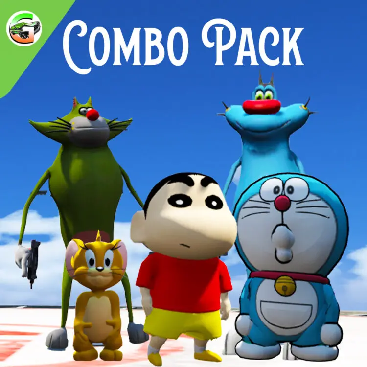Combo Pack 5 Peds and 2 Suprize