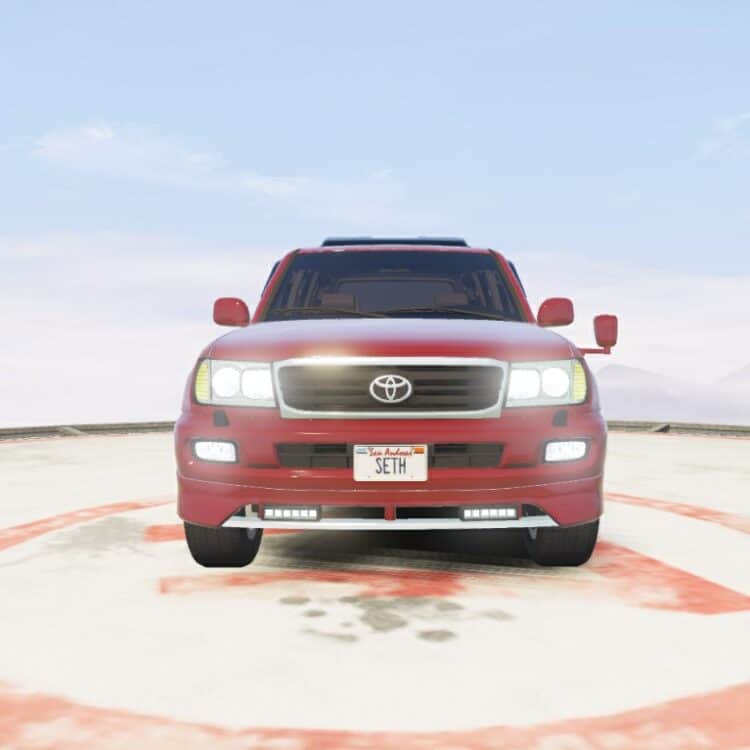 Toyota Land Cruiser 100 [add-on] GTA 5